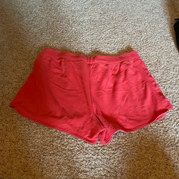 Old Navy Bright Salmon Women’s Large Comfy Drawstring Shorts - Picture 2 of 3